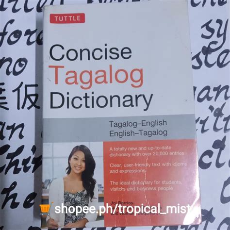 brief and concise in tagalog